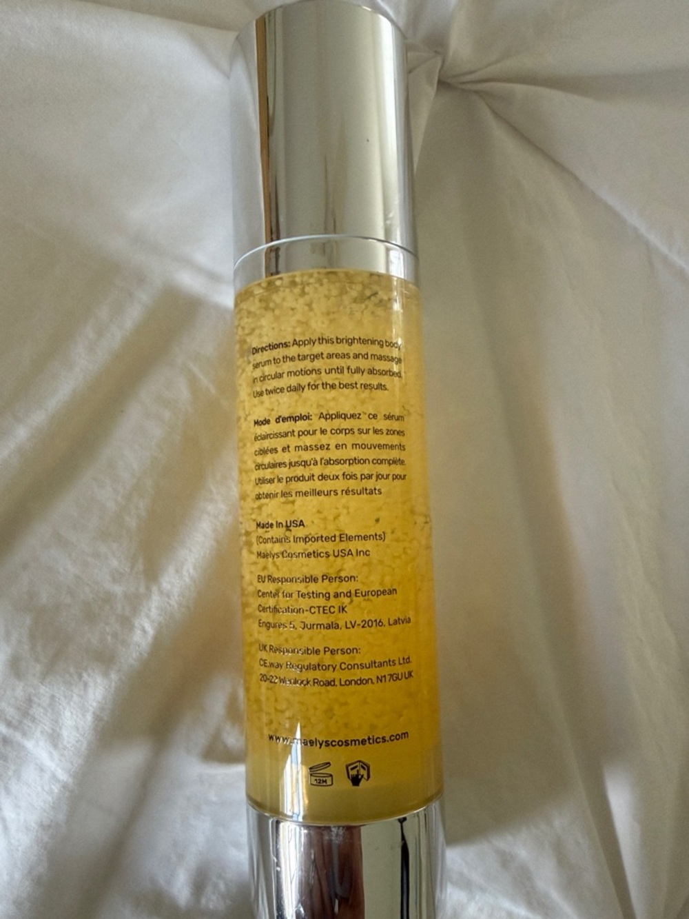 MALEYS B-GLOWY Brightening Body Serum 3.38 oz - Picture 2 of 4